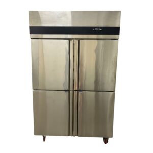 4 DOOR UPRIGHT STAINLESS STEEL CHILLER/FREEZER
